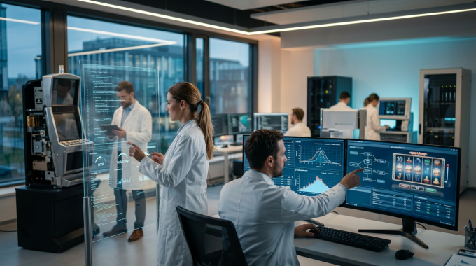 R&D laboratoř pro audit herních platforem v roce 2026.